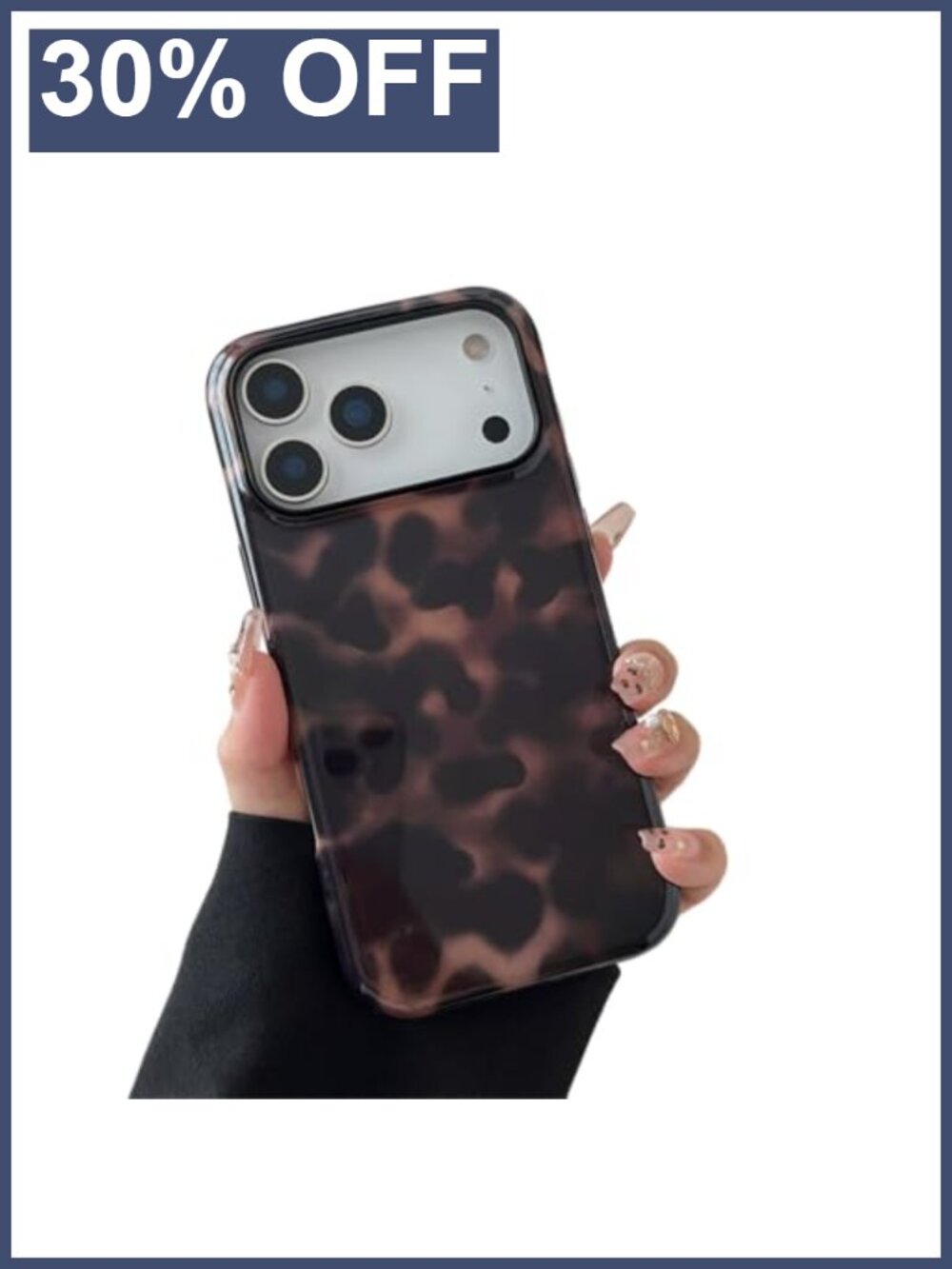 iPhone 17 Pro Max Tortoise Shell Case Shockproof Slim Protective Cover